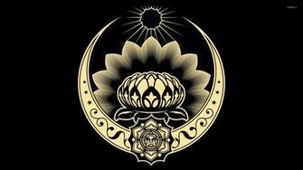 Obey Lotus Ornament HD Wallpaper