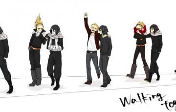 Wallpaper Anime Guys Friends Boku No Hero Academy Aizawa