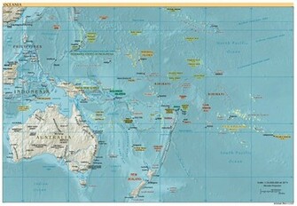 Source Url Speedkar Map Of Oceania Html