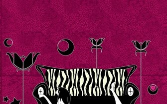 Seductive Pink Wallpaper Stock Photos