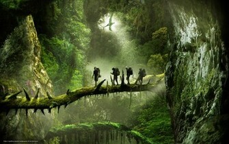 Wallpaper Nature The Dinosaur Jungle Desktop