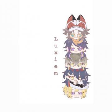 Luxiem In Glitter Pens Art Cute Drawings Chibi