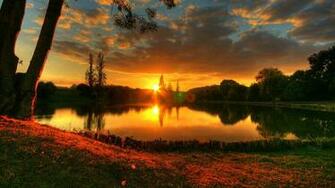 Bright Summer Evening Wallpaper And Image