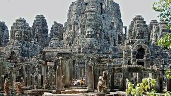 Bayon Smile Of Angkor Cambodia Wallpaper And Image