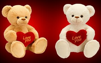 Love Teddy Bears Beautiful HD Wallpaper
