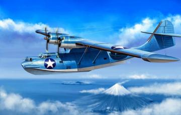 Wallpaper Anti Submarine Pby Catalina Flying Boat Maritime