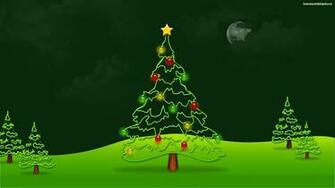 Descargar Imagen Animated Christmas Tree Wallpaper HD Widescreen