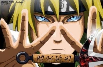 Minato Vs Tobi Namikaze Fan Art