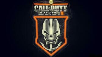 Call Of Duty Black Ops Game Logo Skull HD Wallpaper Games