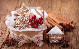 Good Sweets For Christmas Full HD Wallpaper And Background