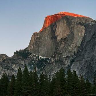 Half Dome Yosemite National Park Wallpaper For iPad