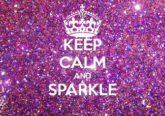 Keep Calm And Sparkle Carry On Image Generator