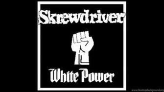 Skrewdriver White Power Desktop Background
