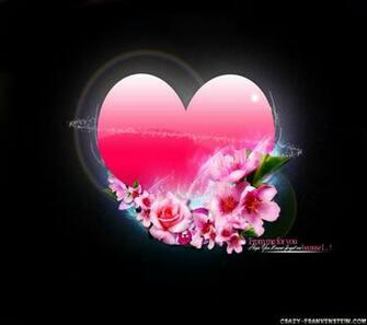 Related Pictures Pink Love 3d Wallpaper Flowers