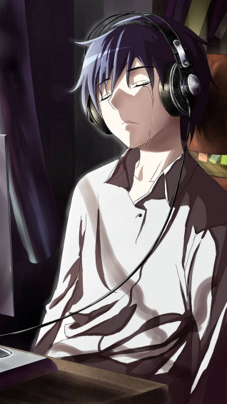 Crazy Anime Boy Wallpaper