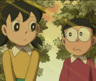 High Definition Wallpaper Of Nobita And Shizuka Paperpull