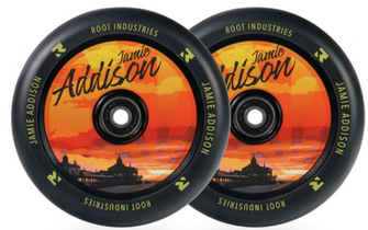 Root Industries 120mm Air Wheels Jamie Addison Sig Sunset