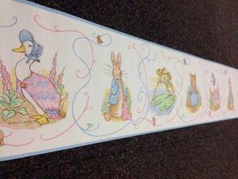 Beatrix Potter Wallpaper Border Kids Children Baby Babies
