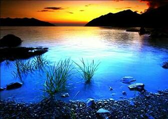 Blue Lagoon Wallpaper