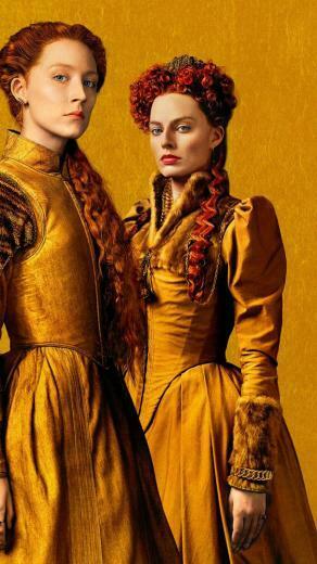 Margot Robbie And Saoirse Ronan In Mary Queen Of Scots