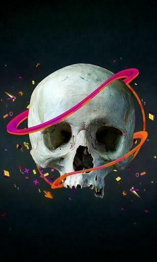 Bigger 3d Skull Live Wallpaper For Android Screenshot