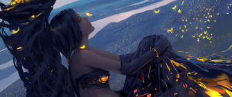Animated Girl Wallpaper