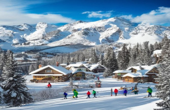 Ski Resort Wallpaper