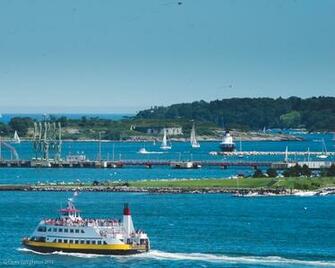 Casco Bay And Ferry In Portland Maine July Photo By Corey