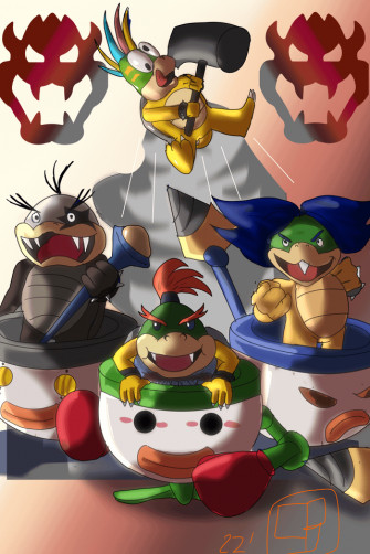 Koopalings Requested By U Kracken0406 R Smashbrosultimate