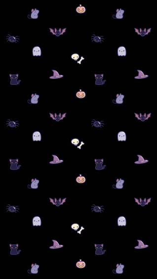 Cute Halloween Phone Wallpaper