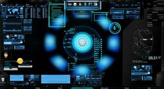 Iron Man Heads Up Display Wallpaper For Phones And Tablets