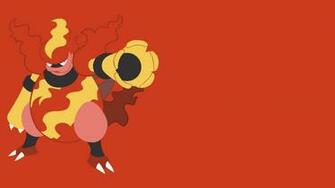 Pokemon Magmortar Wallpaper By Graboldesigner