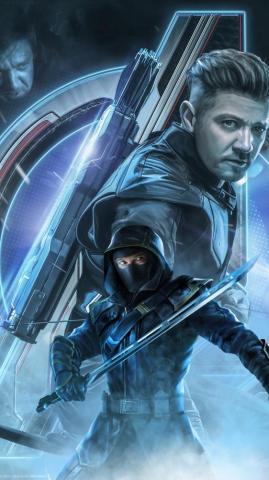 Avengers Endgame Ronin Hawkeye Poster Key