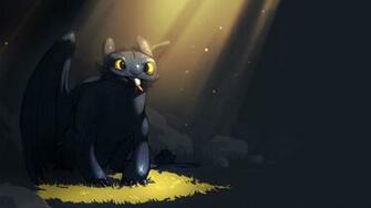 Cute Toothless Wallpaper HD Train Your Dragon