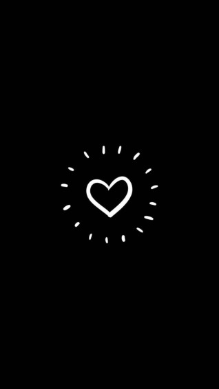 Black Heart Wallpaper
