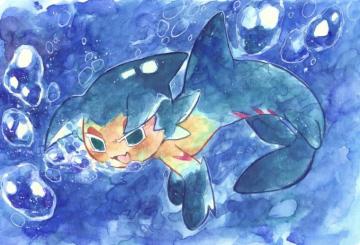 Sorbet Shark Cookie Run HD Wallpaper Background Image
