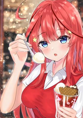 Nakano Itsuki Go Toubun No Hanayome Ice Cream
