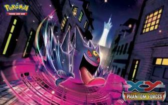 Pok Mon Tcg Xy Phantom Forces Gengar Wallpaper