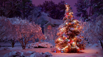 Christmas Lights Wallpaper HD