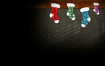 Christmas Gifts Wallpaper Stock Photos