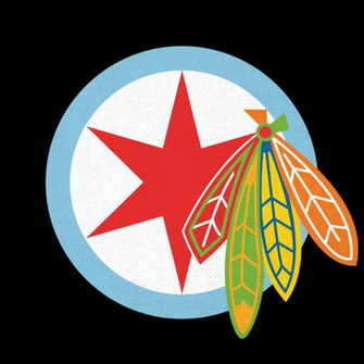 Chicago Blackhawks Feathers iPhone Wallpaper