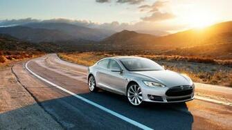 Tesla Model S Gray Wallpaper Background 4k Ultra HD