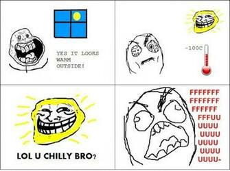 Funny Troll Face Wallpaper Sun