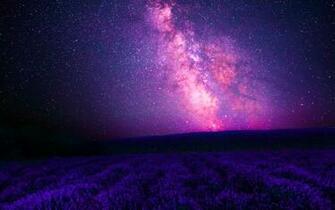 Pink Galaxy Amp Purple Lavender Wallpaper