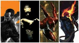 The Punisher Marvel Daredevil Ghost Rider Wallpaper
