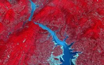 Space Image Three Gorges Dam China
