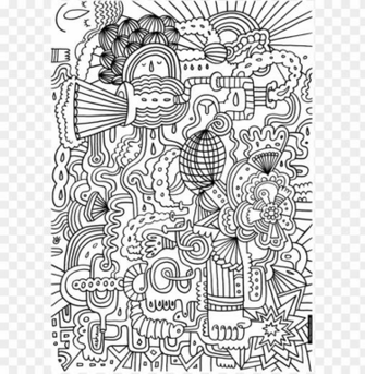 Coloring S For Teenagers Difficult Color By Number Png Image