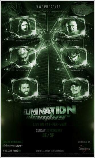 Elimination Chamber Custom Poster By