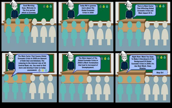 History Krisis Ekonomi Storyboard By Ambrosiusb