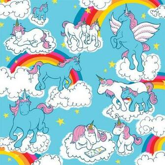 Cartoon Unicorn Wallpaper HD Background Cartoons